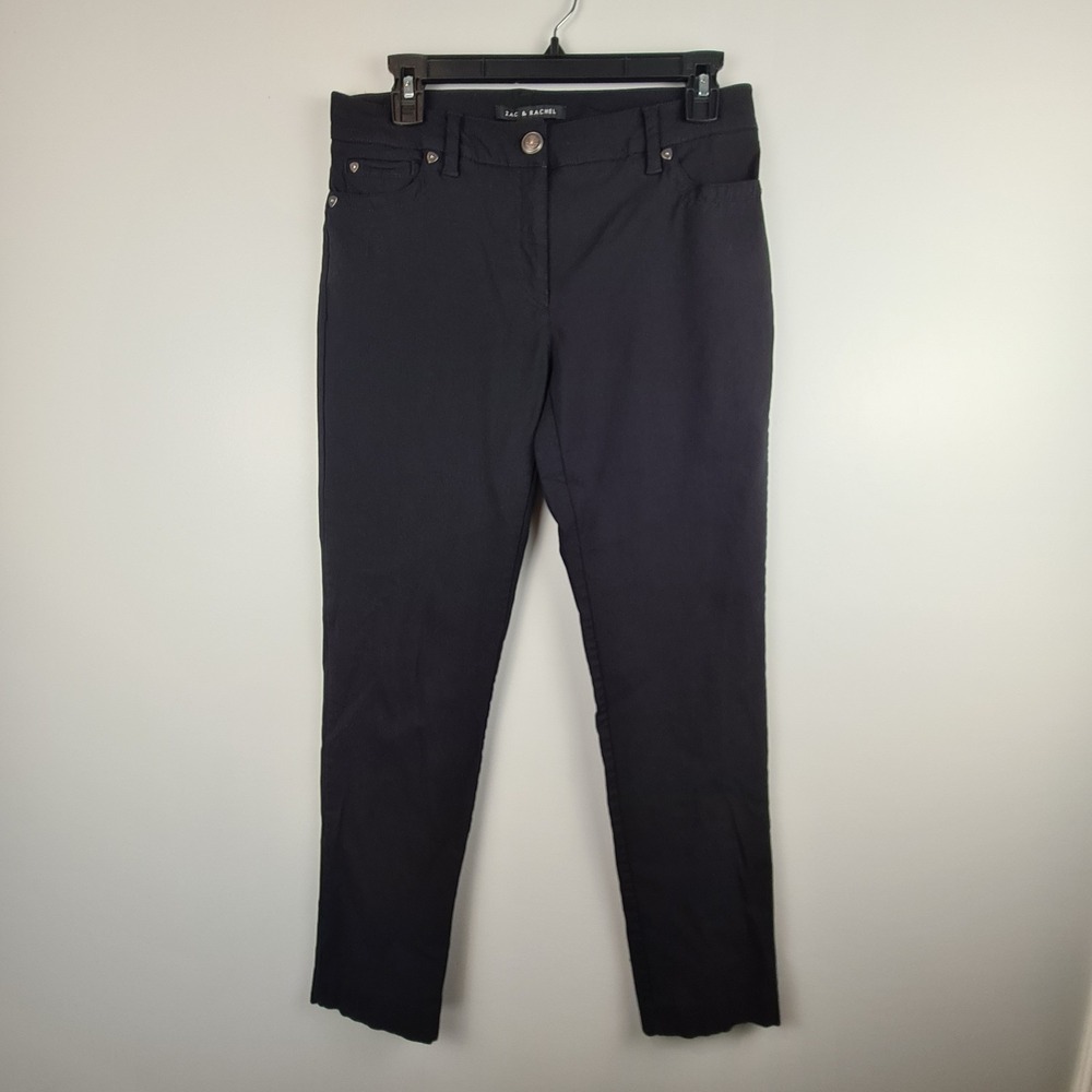 Zac & Rachel Black Stretch Pants Casual Dress‎ Slacks Size 6 Workwear Comfort